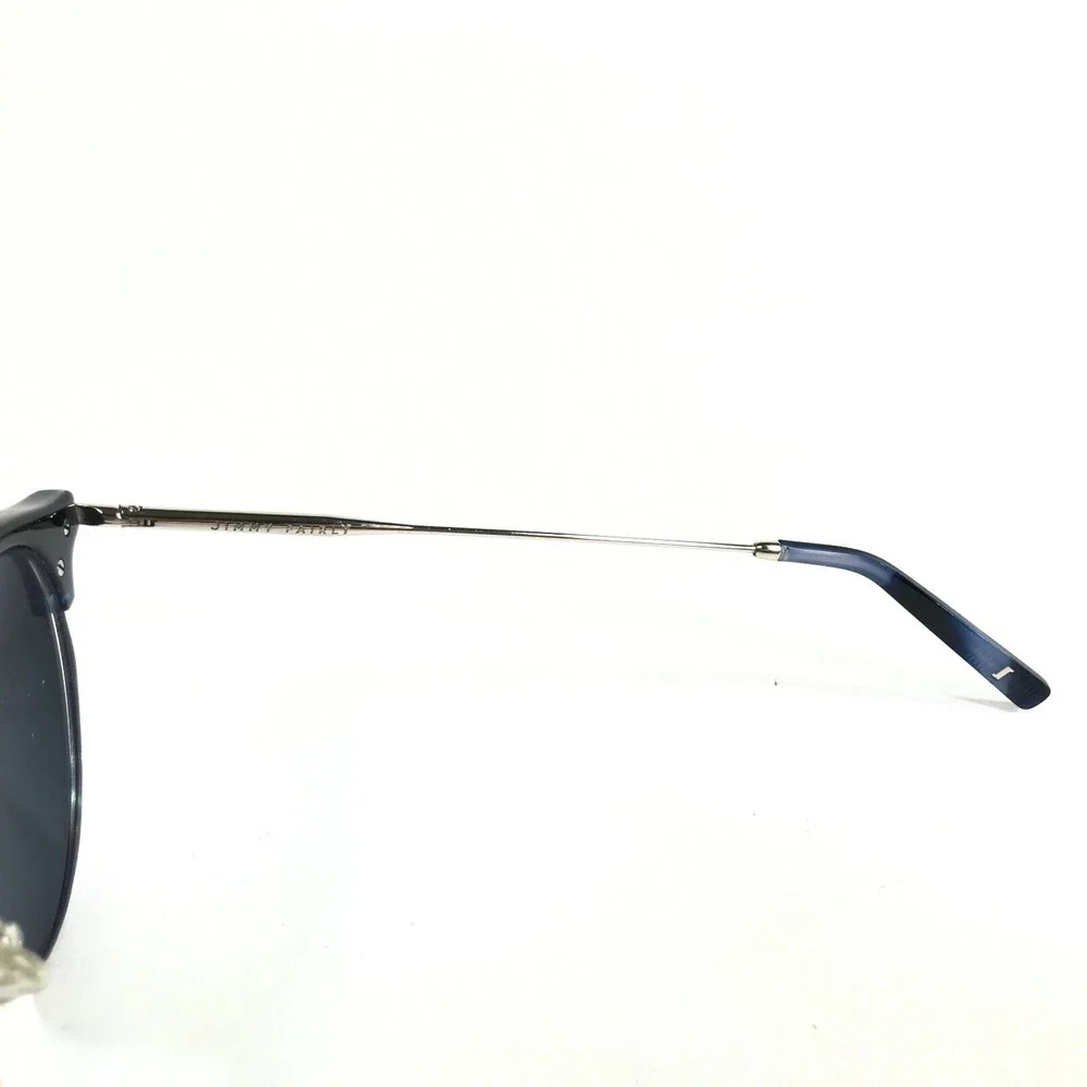 Jimmy Fairly Sunglasses Frames C22 T2 Dark Blue Silver Round 50-20-145